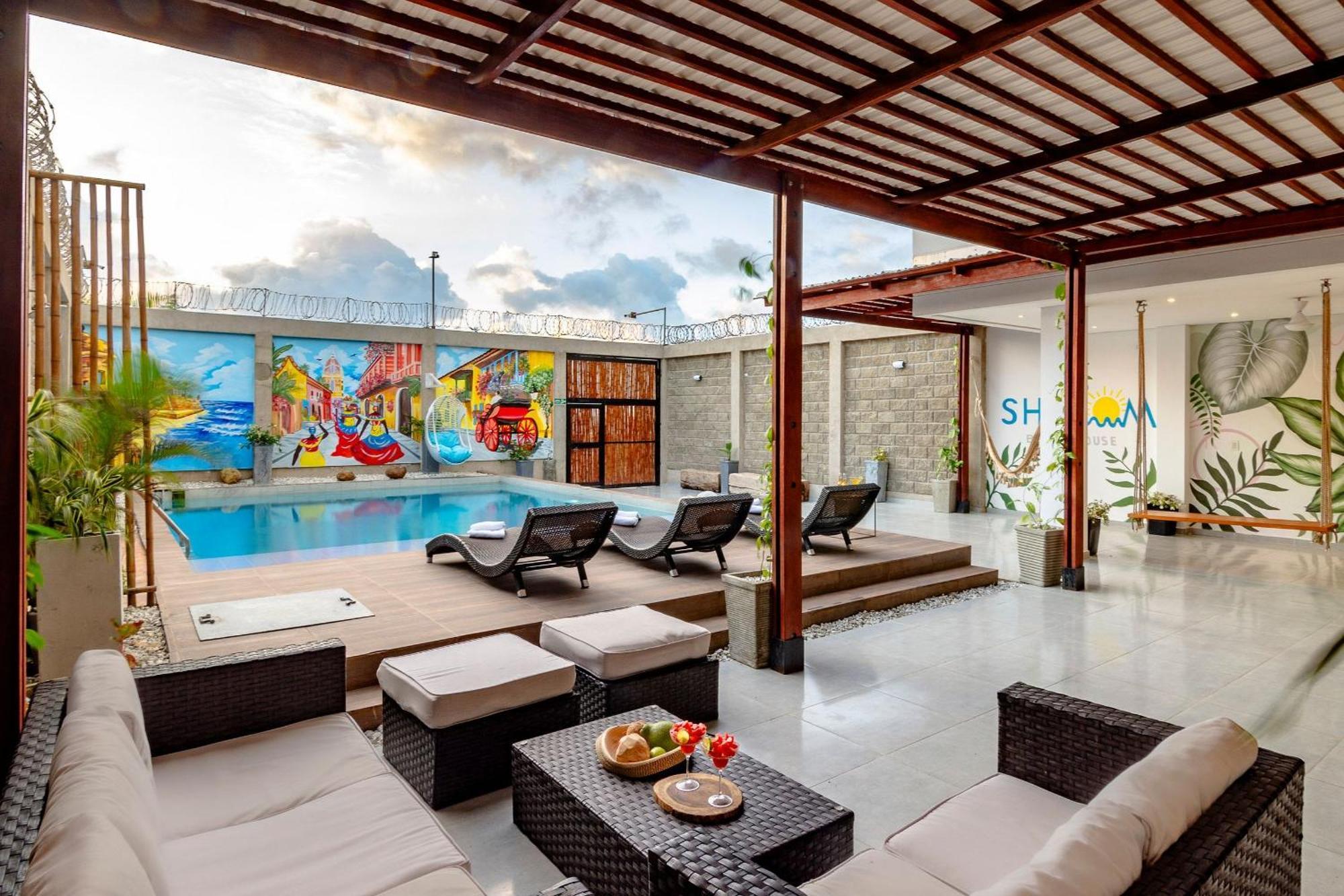 Amazing Beach House 13Br W/Pool & Staff Cartagena エクステリア 写真