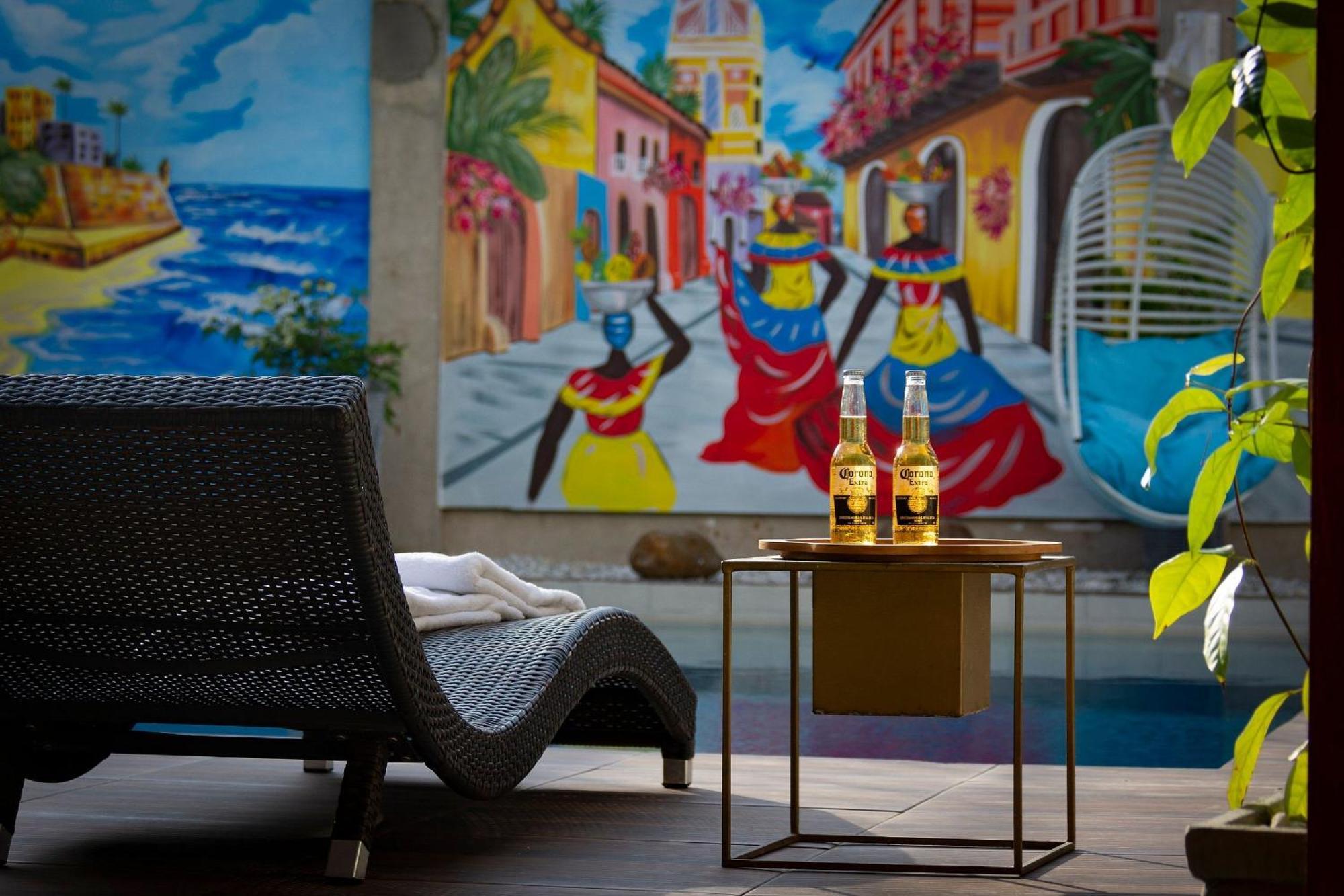 Amazing Beach House 13Br W/Pool & Staff Cartagena エクステリア 写真